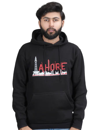 Lahore printed hoodie premium quality cotton fleece