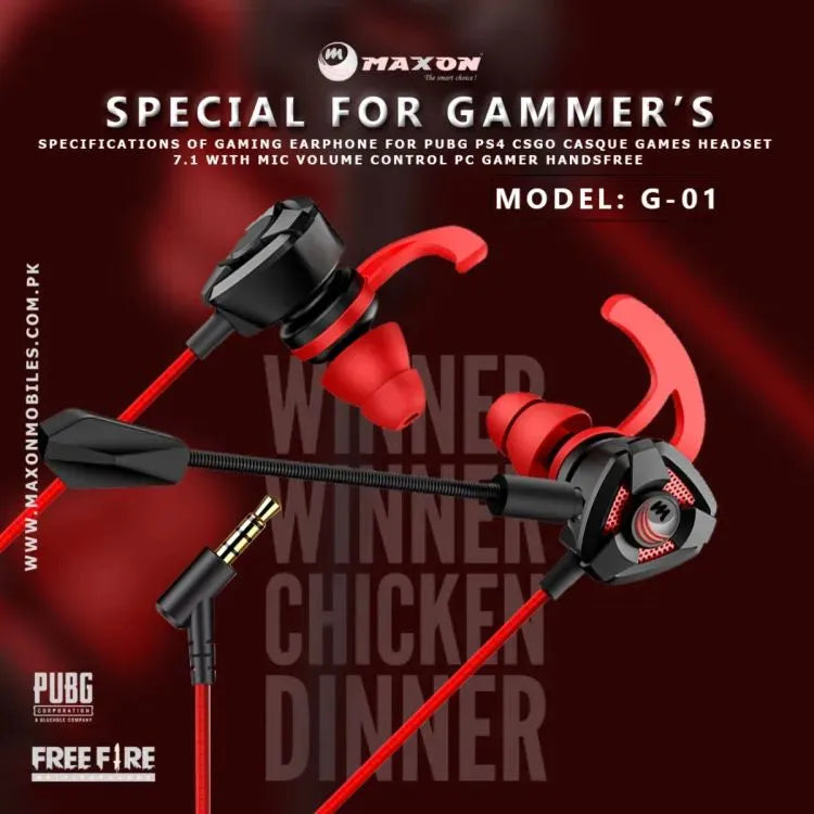 Wired Gaming Earphones