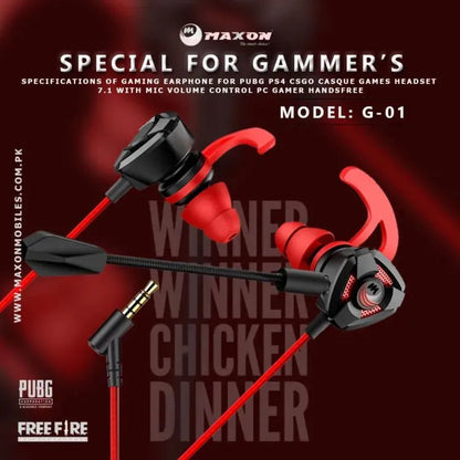 Wired Gaming Earphones