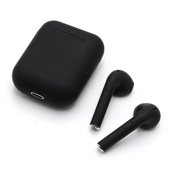 i 12 black Two Airpods Double Wireless Bluetooth Hand Free