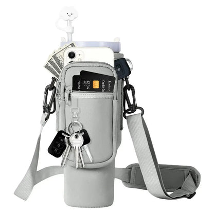 40oz Neoprene Water Bottle Carrier Bag