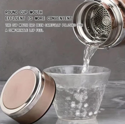 1000ml Large Capacity Stainless Steel Thermos Bottle – Hot & Cold Vacuum Flask Water Bottle (Random color)