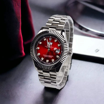 STYLE SHYLE  Dial RLX Day & Date – 40mm – Stainless Steel – C-489