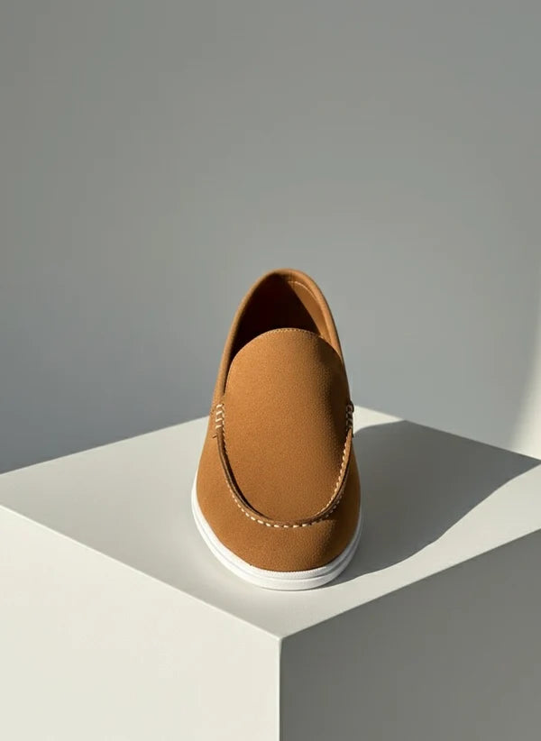 Suede Loafers