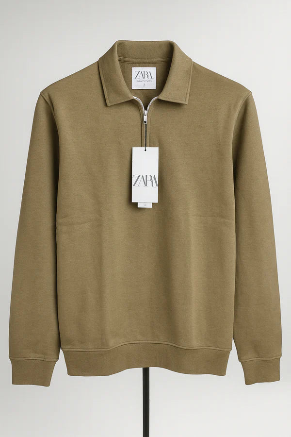 ZARA Zipper Sweatshirt