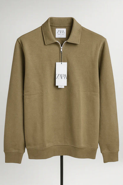 ZARA Zipper Sweatshirt