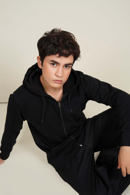 Basic Zip-Up Hoodie