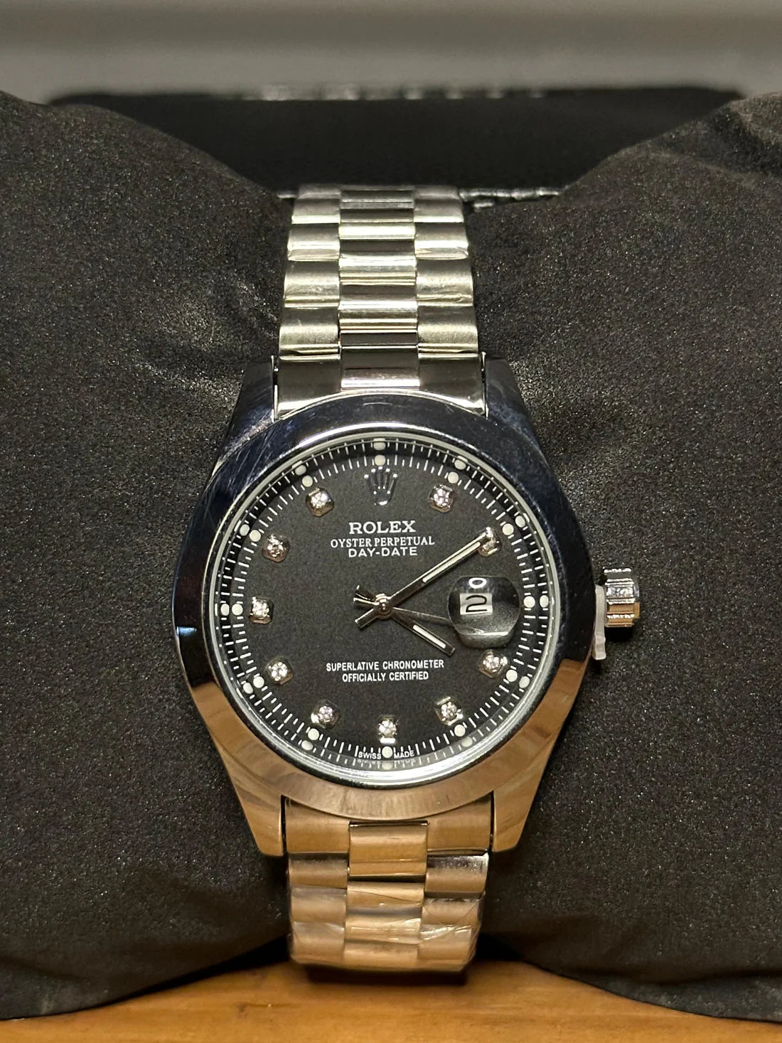 Dial RLX Date  – 40mm – Stainless Steel – C-496 Dial RLX Date  – 40mm – Stainless Steel – C-496 Dial RLX Date  – 40mm – Stainless Steel – C-496 ﻿STYLE SHYLE  Dial RLX Date – 40mm – Stainless Steel – C-496