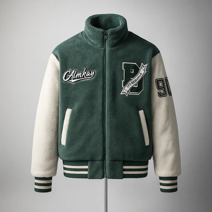 Almkay Varsity Wool Jacket