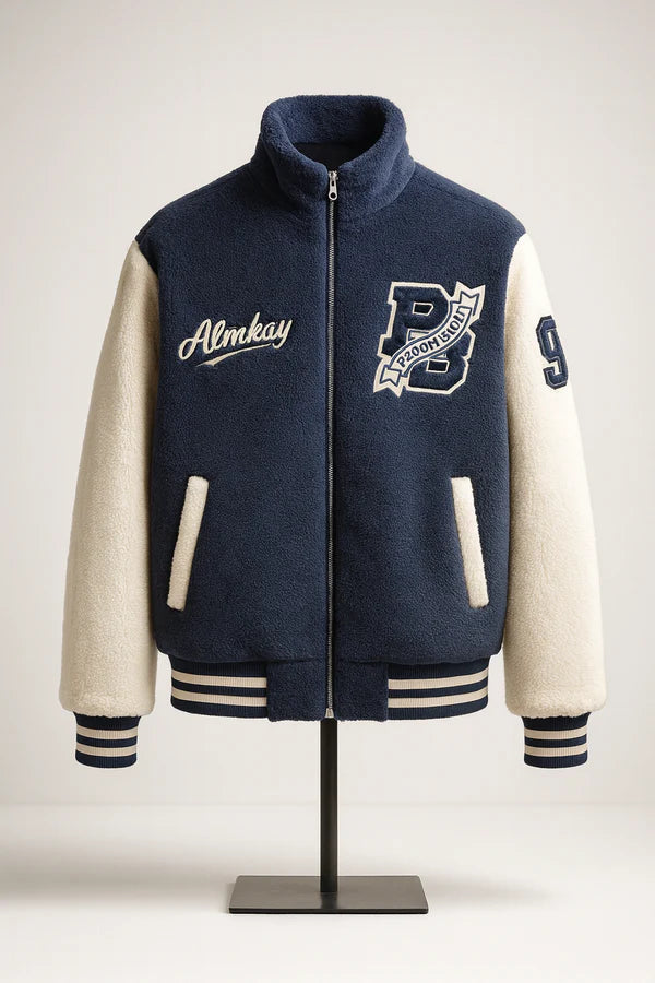 Almkay Varsity Wool Jacket
