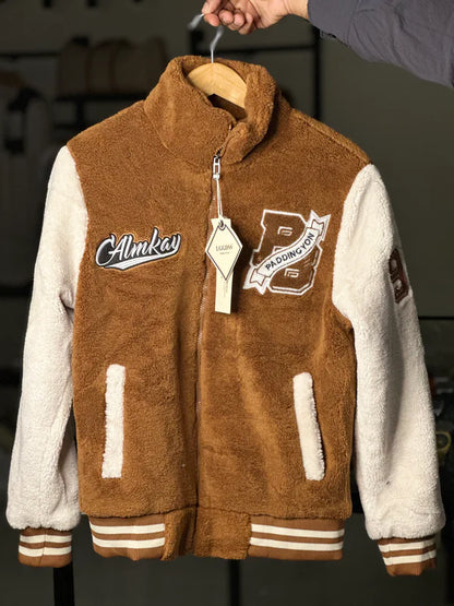 Almkay Varsity Wool Jacket